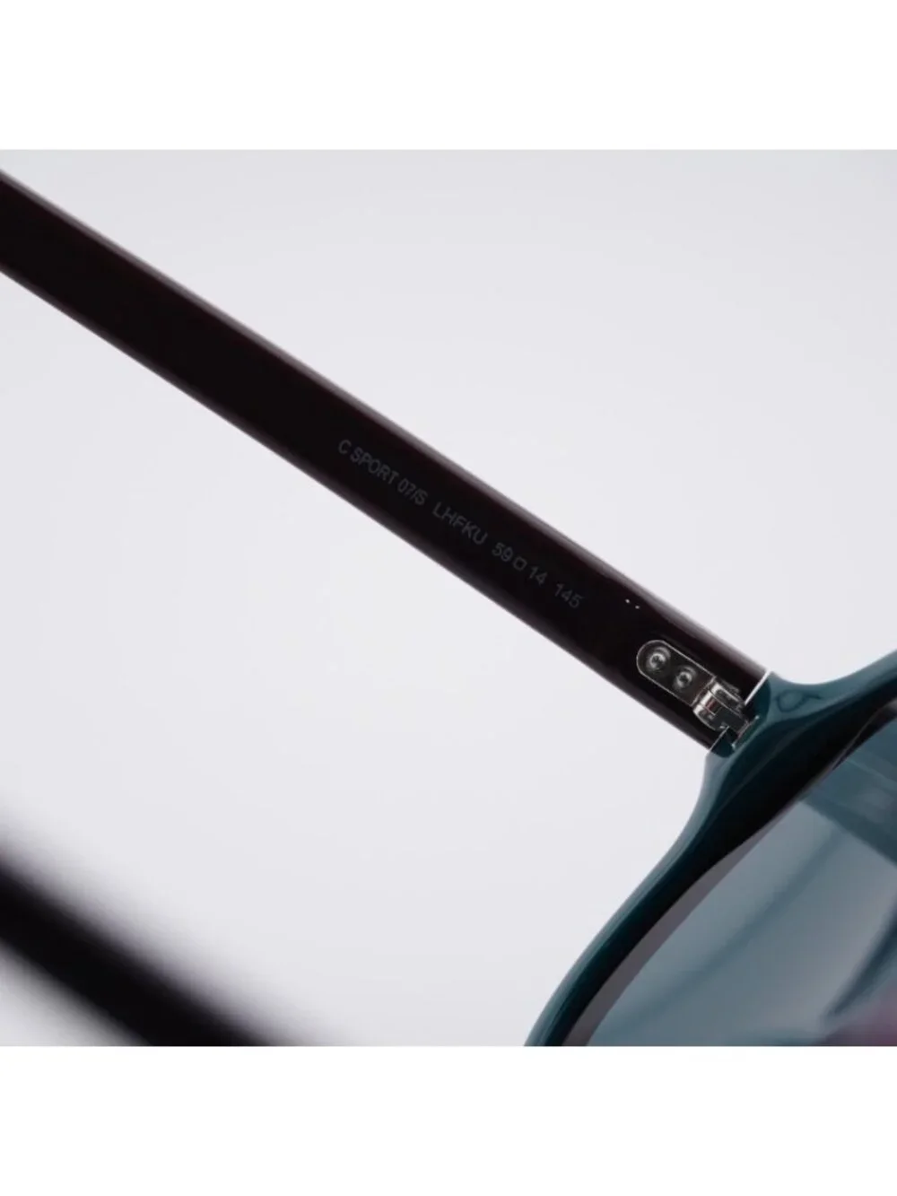 Carrera C SPORT 07/S 0LHF KU Sunglasses Burgundy Aviator Frame, Blue Lenses